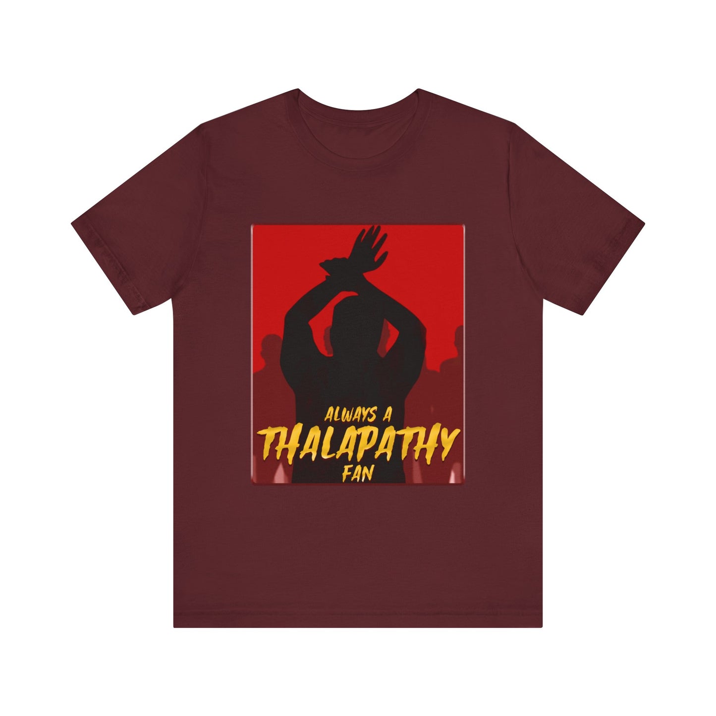 Always a Thalapathy Fan! Vijay Fans Tshirt| Tamil movie buff Tees| Summer wear for Men| Tamil prints