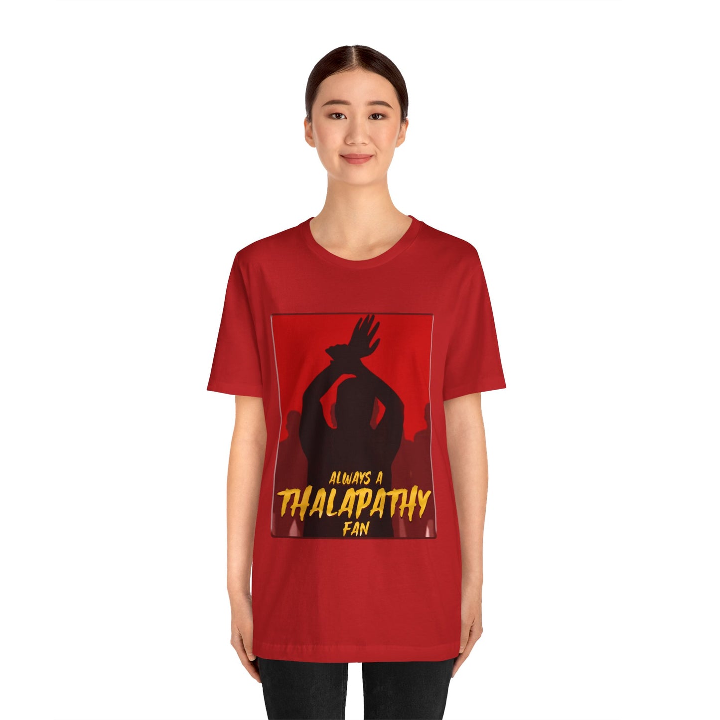 Always a Thalapathy Fan! Vijay Fans Tshirt| Tamil movie buff Tees| Summer wear for Men| Tamil prints