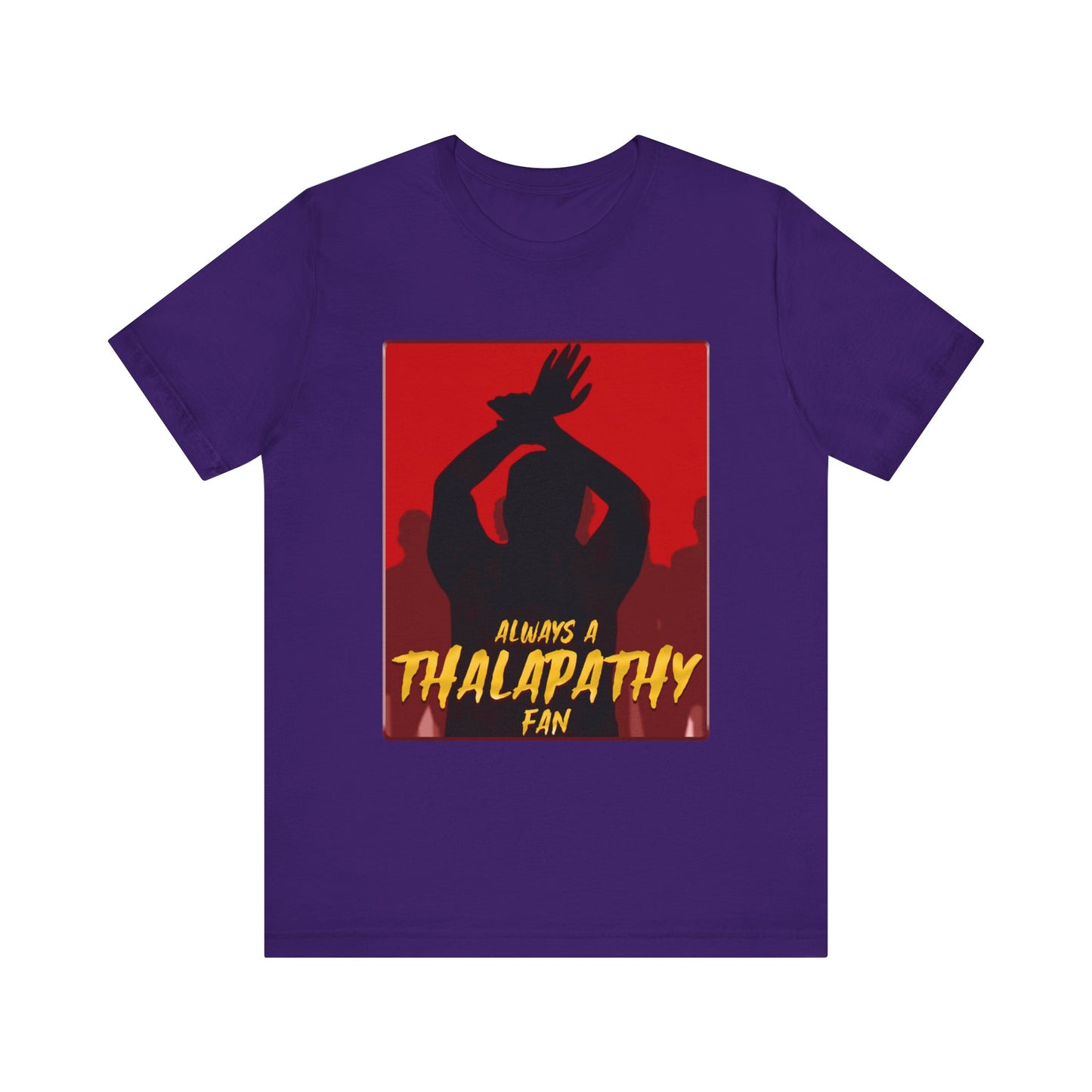 Always a Thalapathy Fan! Vijay Fans Tshirt| Tamil movie buff Tees| Summer wear for Men| Tamil prints