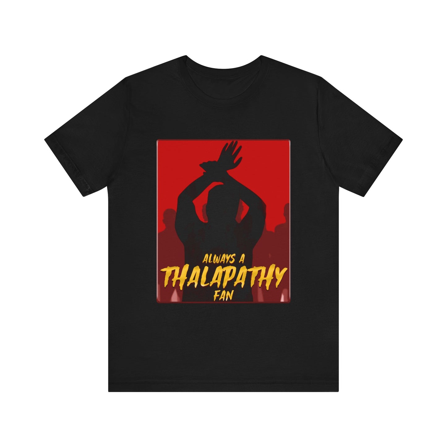 Always a Thalapathy Fan! Vijay Fans Tshirt| Tamil movie buff Tees| Summer wear for Men| Tamil prints