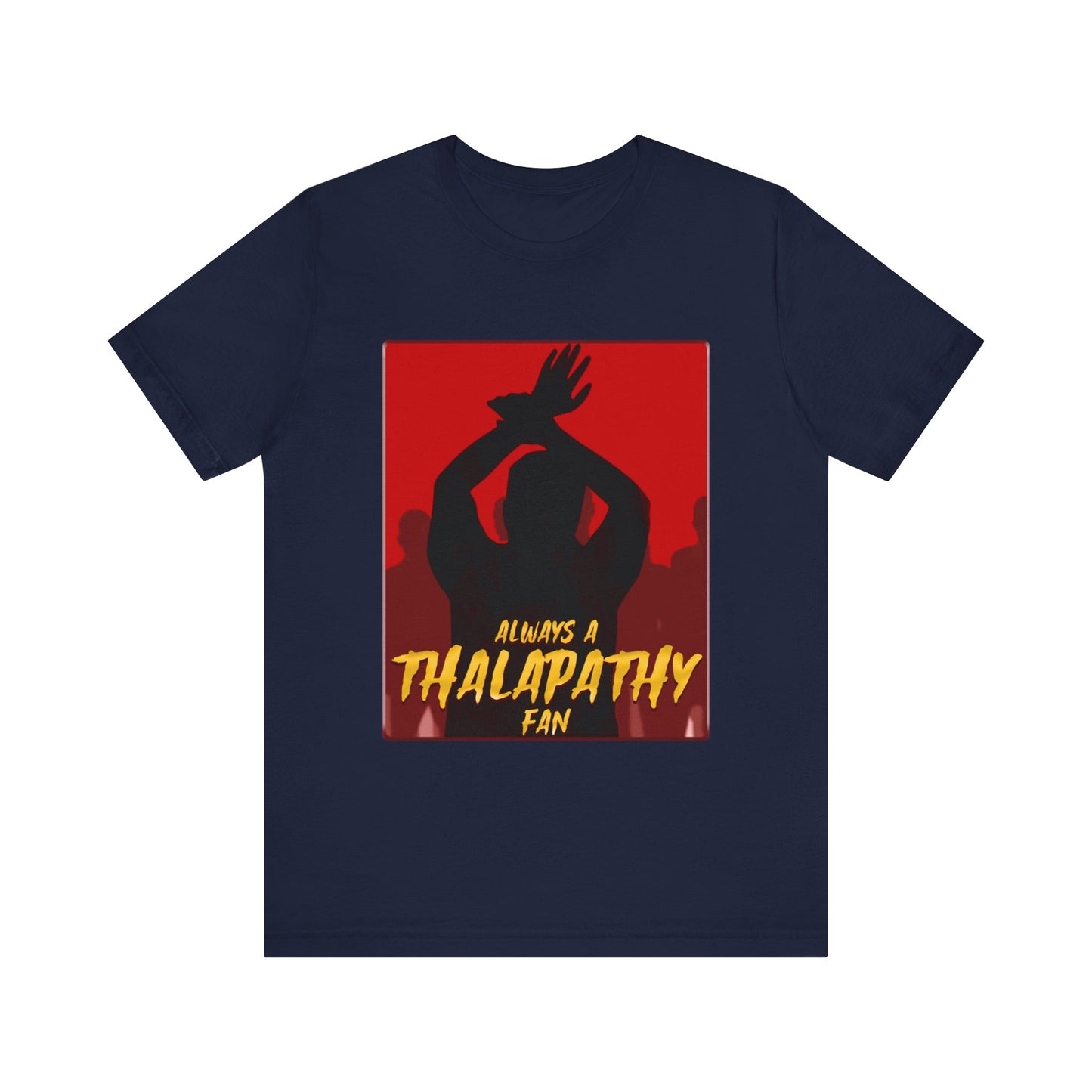 Always a Thalapathy Fan! Vijay Fans Tshirt| Tamil movie buff Tees| Summer wear for Men| Tamil prints