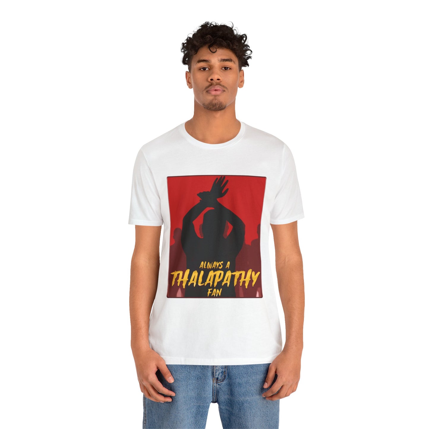 Always a Thalapathy Fan! Vijay Fans Tshirt| Tamil movie buff Tees| Summer wear for Men| Tamil prints