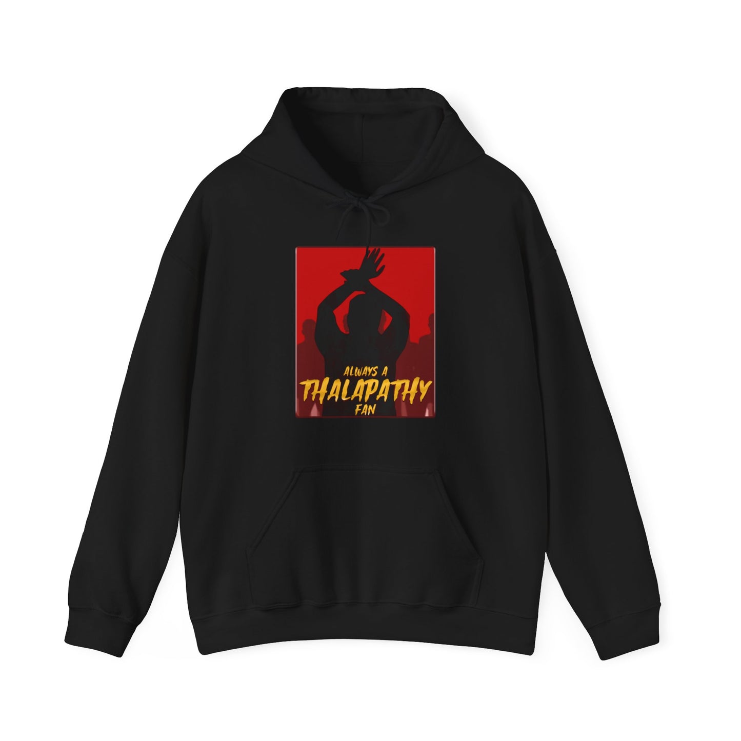 Always a Thalapathy Fan| Actor Vijay Fan Hoodie | Unisex heavy blend hooded sweatshirt| | Tamil printed Fun and Casual wear