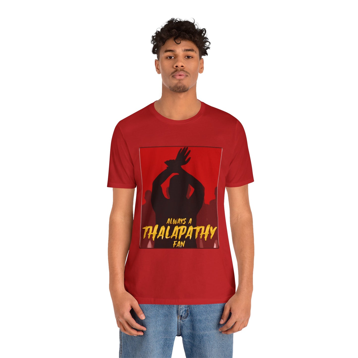 Always a Thalapathy Fan! Vijay Fans Tshirt| Tamil movie buff Tees| Summer wear for Men| Tamil prints