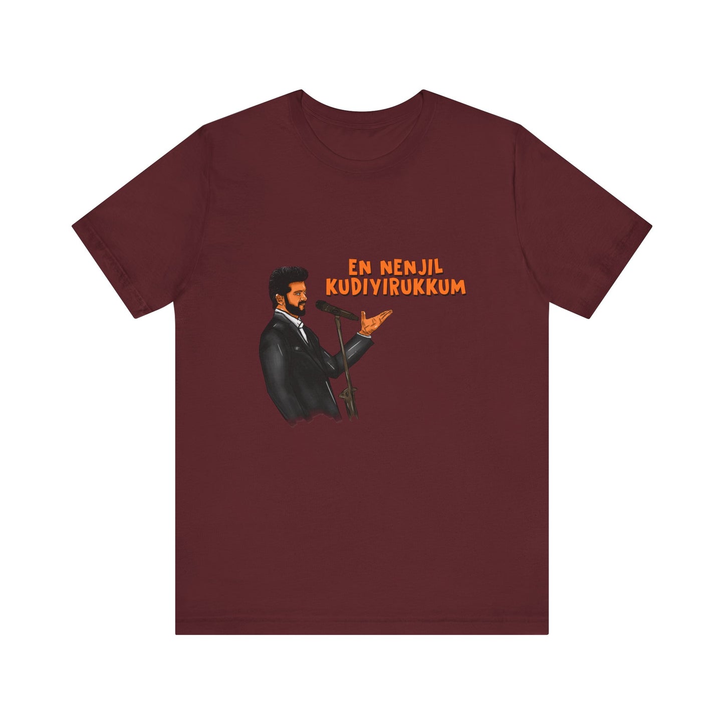 En Nenjil Kudiyirukum Vijay Tees! Vijay Fans Tshirt| Tamil movie buff Tees| Summer wear for Men| Tamil prints