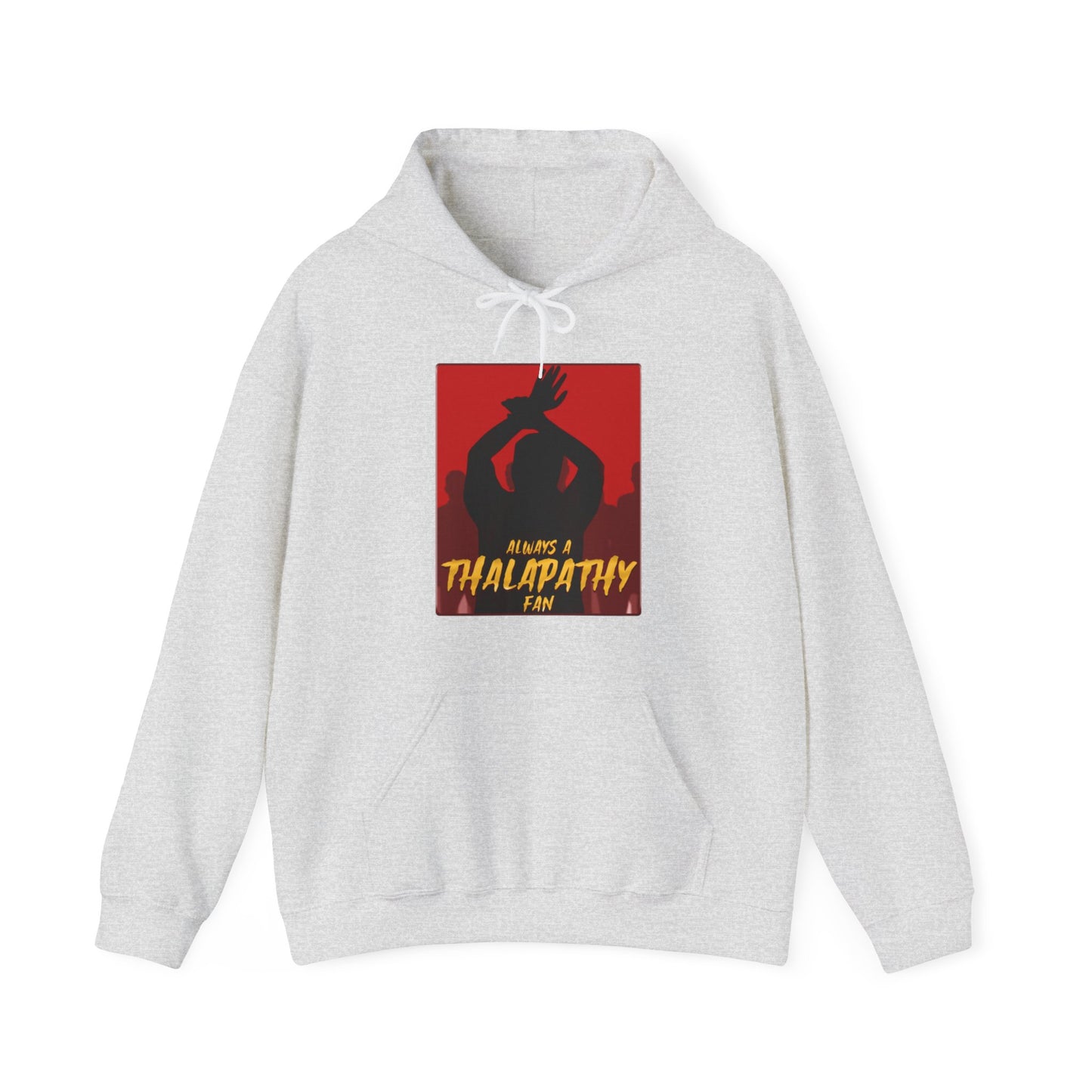 Always a Thalapathy Fan| Actor Vijay Fan Hoodie | Unisex heavy blend hooded sweatshirt| | Tamil printed Fun and Casual wear