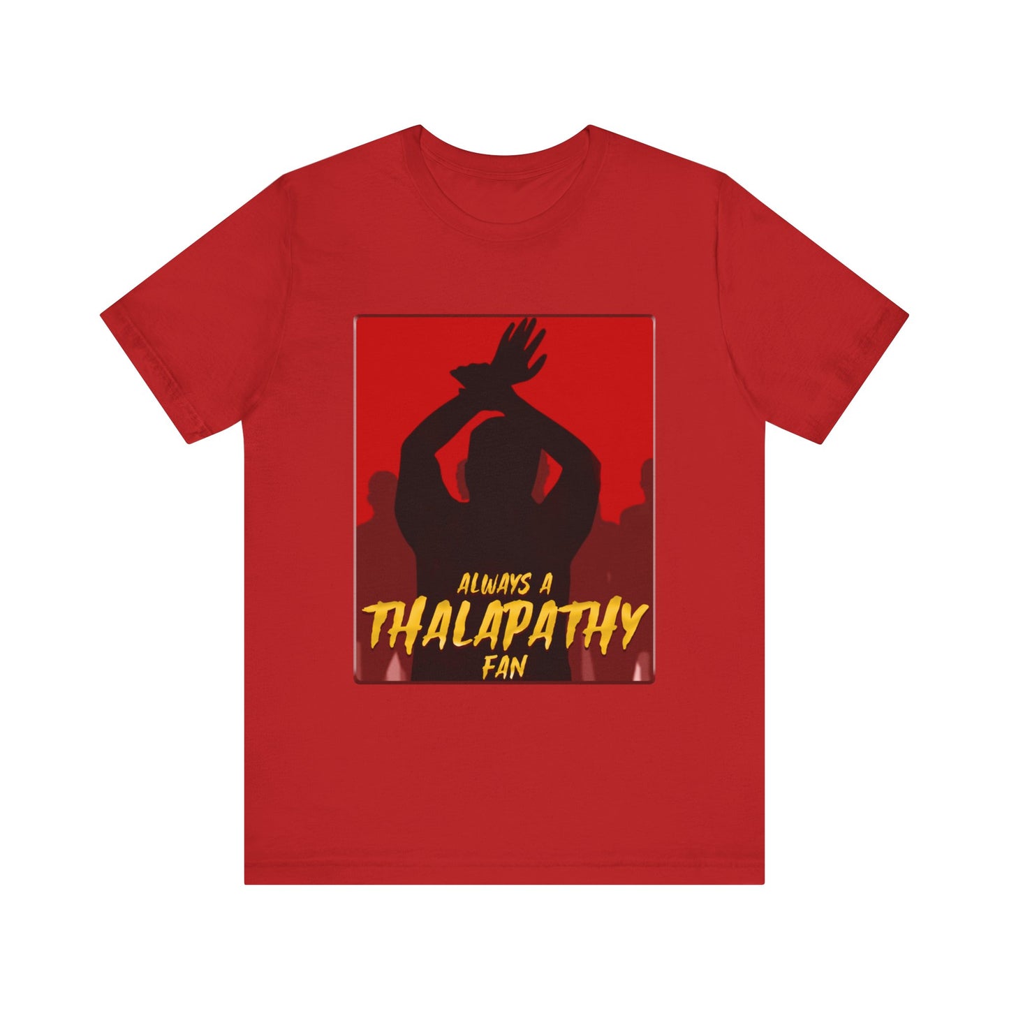 Always a Thalapathy Fan! Vijay Fans Tshirt| Tamil movie buff Tees| Summer wear for Men| Tamil prints