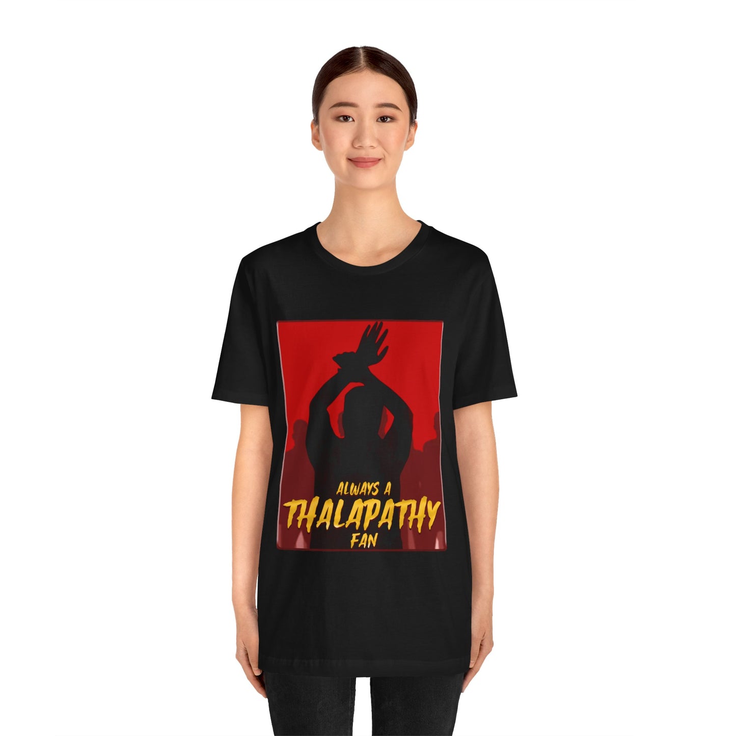 Always a Thalapathy Fan! Vijay Fans Tshirt| Tamil movie buff Tees| Summer wear for Men| Tamil prints