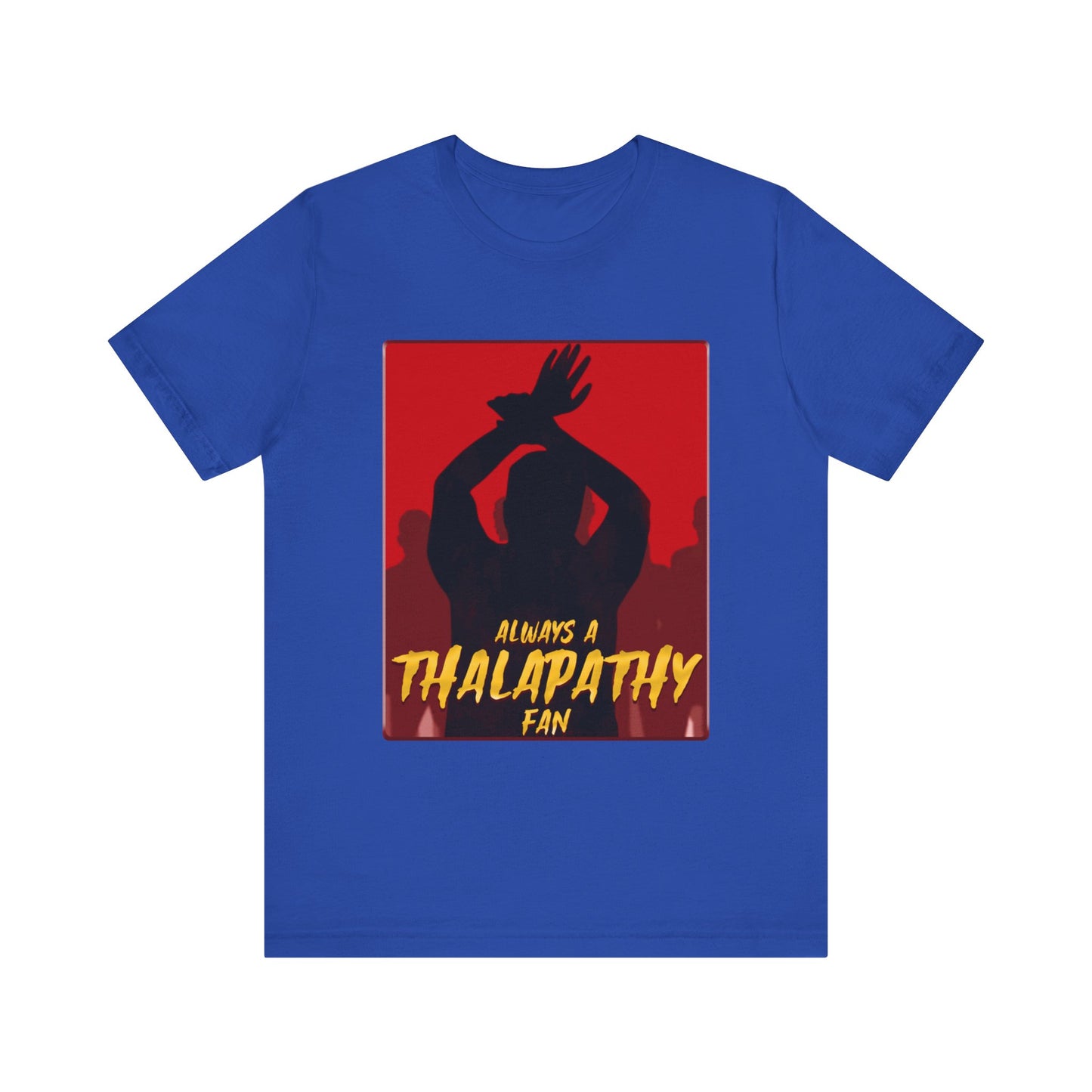 Always a Thalapathy Fan! Vijay Fans Tshirt| Tamil movie buff Tees| Summer wear for Men| Tamil prints