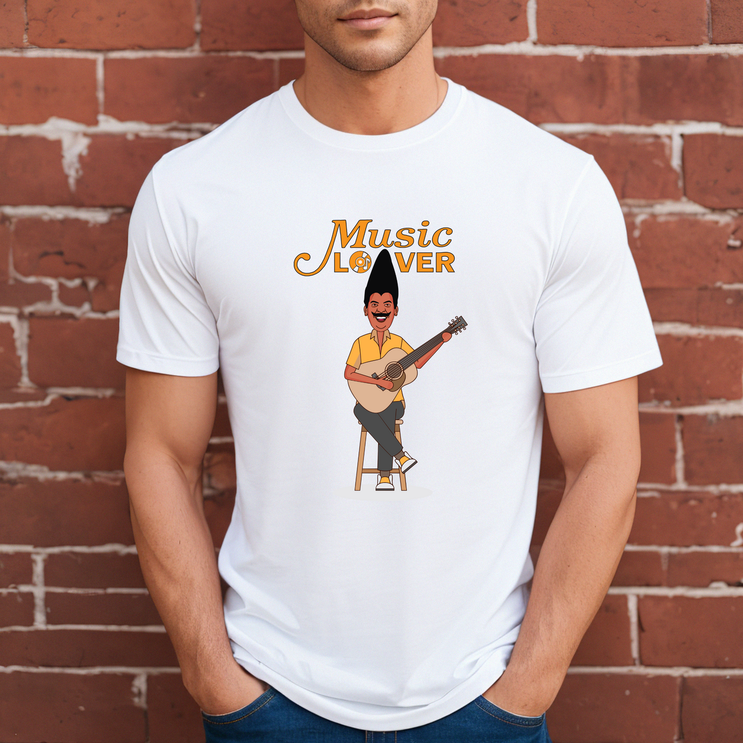 Music lover funny T-shirt | Tamil funny prints | Tamil meme based Tee| Vadivelu T-shirts