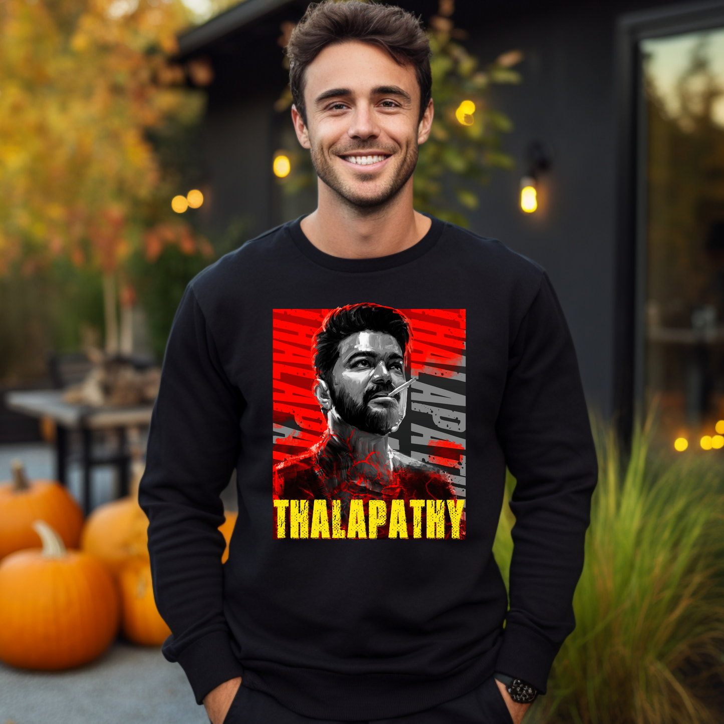 Leo Unisex Sweatshirt | Thalapathy67| Vijay Fans Sweatshirt | Leo Tamil movie| Tamil Prints | Movie-buff Sweatshirt