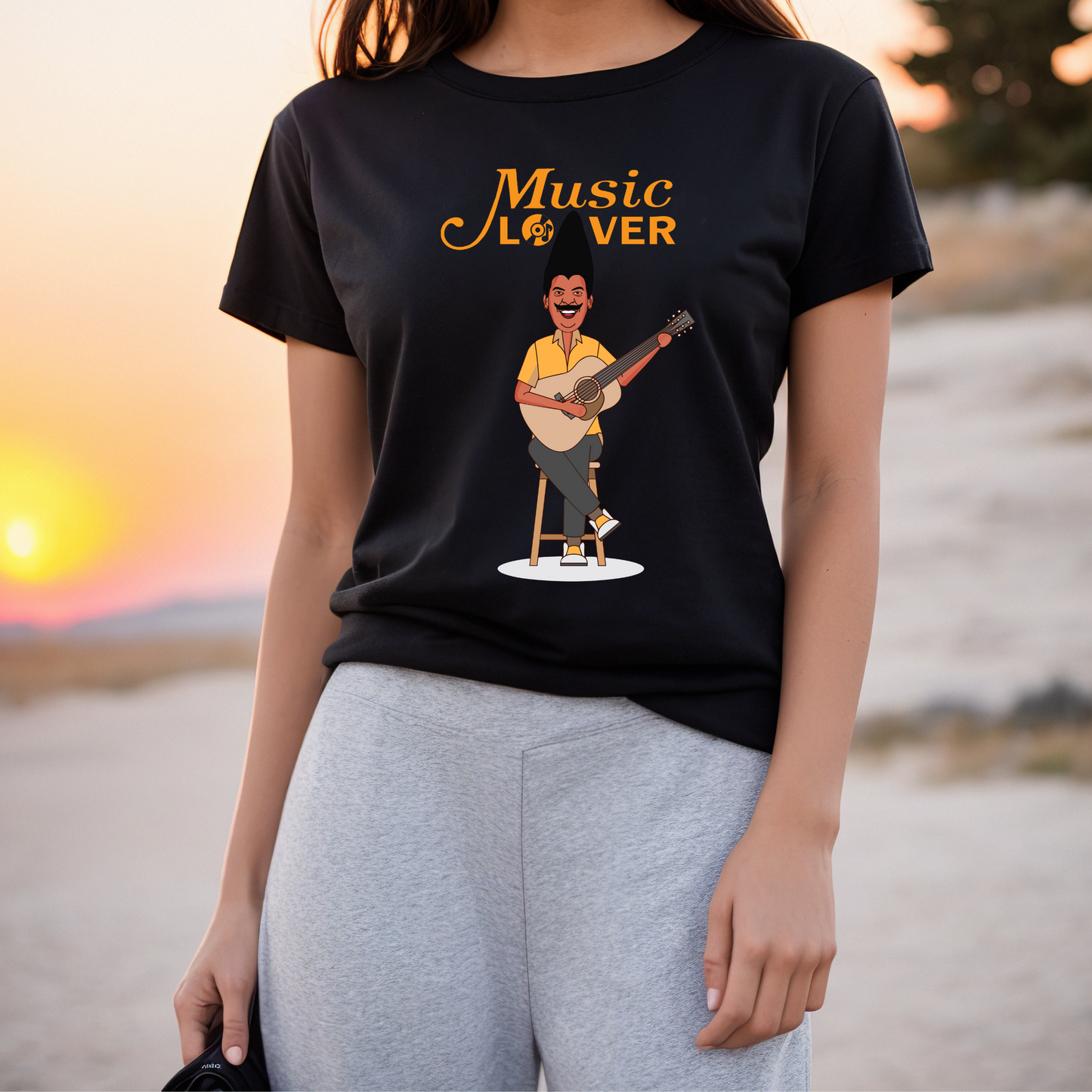 Music lover funny T-shirt | Tamil funny prints | Tamil meme based Tee| Vadivelu T-shirts