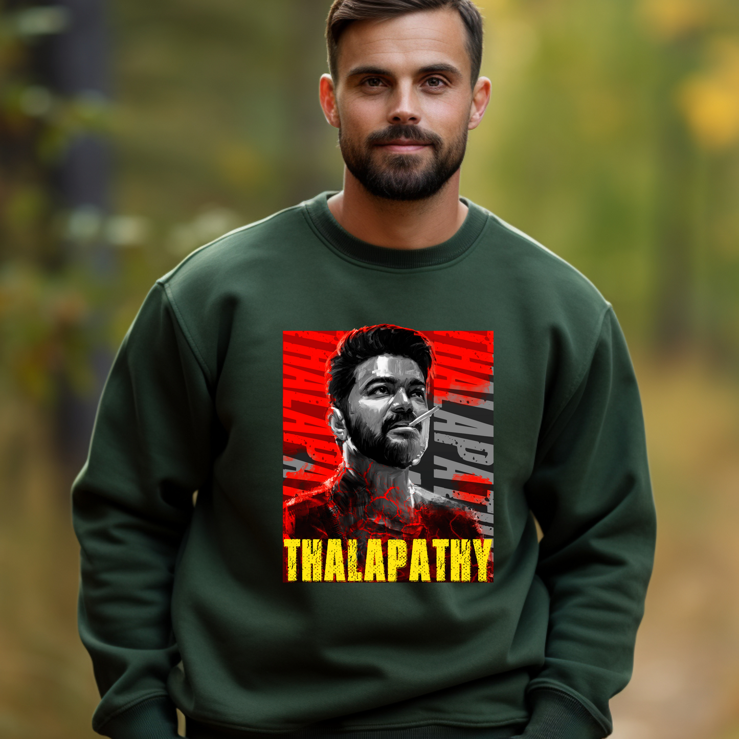 Leo Unisex Sweatshirt | Thalapathy67| Vijay Fans Sweatshirt | Leo Tamil movie| Tamil Prints | Movie-buff Sweatshirt