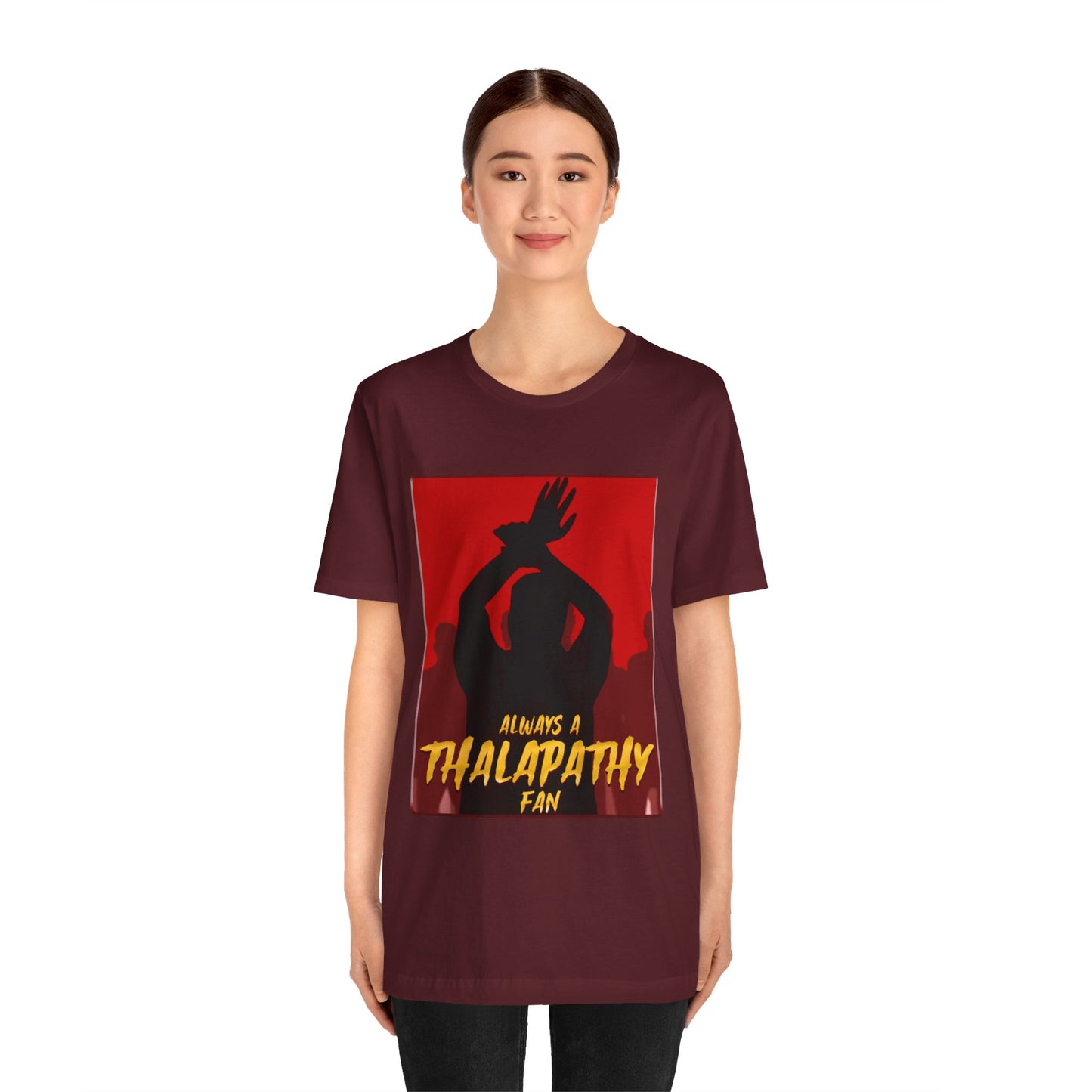 Always a Thalapathy Fan! Vijay Fans Tshirt| Tamil movie buff Tees| Summer wear for Men| Tamil prints