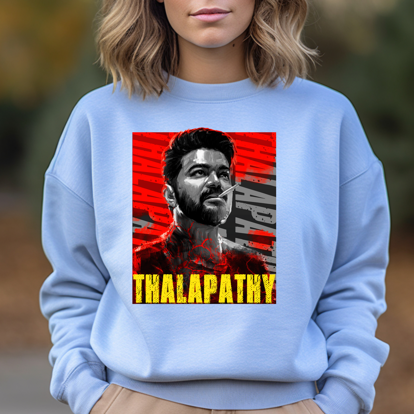 Leo Unisex Sweatshirt | Thalapathy67| Vijay Fans Sweatshirt | Leo Tamil movie| Tamil Prints | Movie-buff Sweatshirt