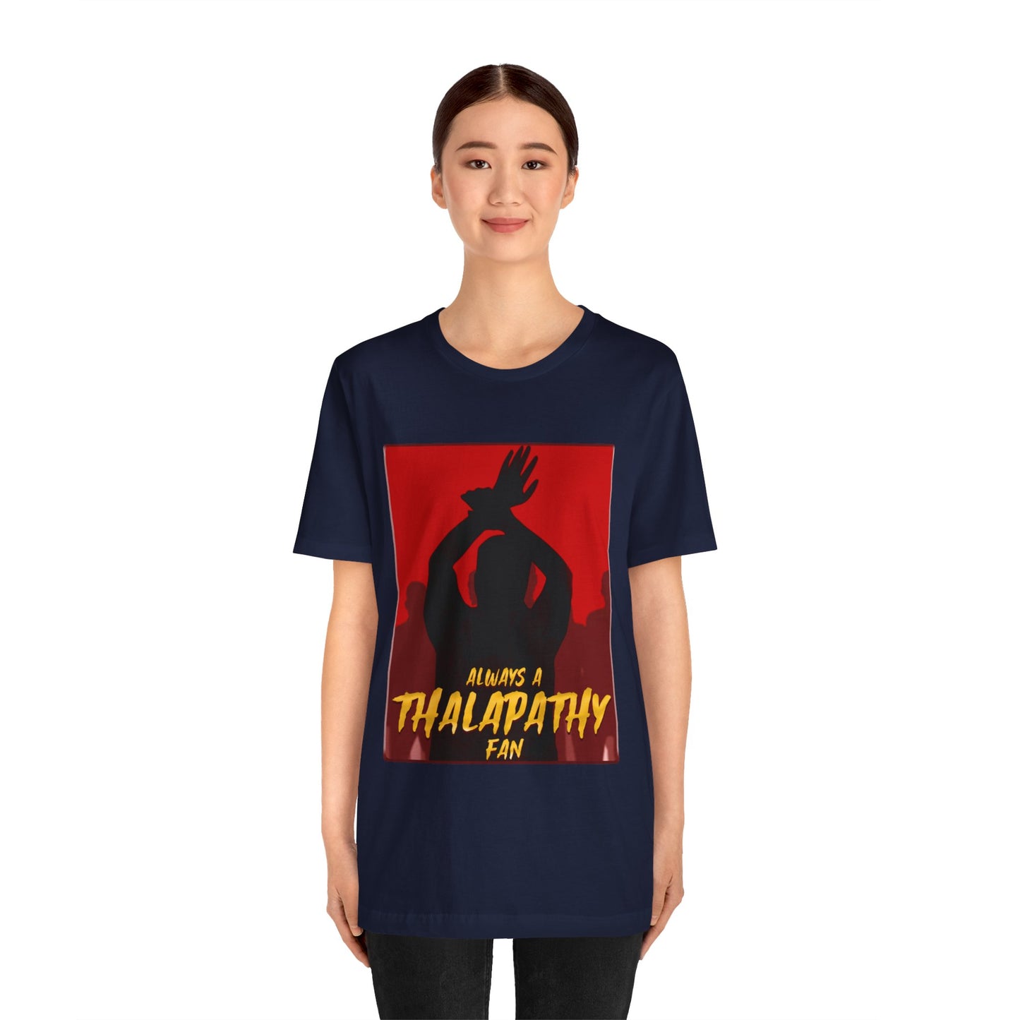 Always a Thalapathy Fan! Vijay Fans Tshirt| Tamil movie buff Tees| Summer wear for Men| Tamil prints