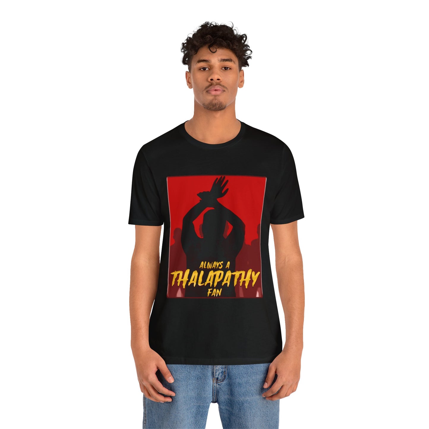 Always a Thalapathy Fan! Vijay Fans Tshirt| Tamil movie buff Tees| Summer wear for Men| Tamil prints