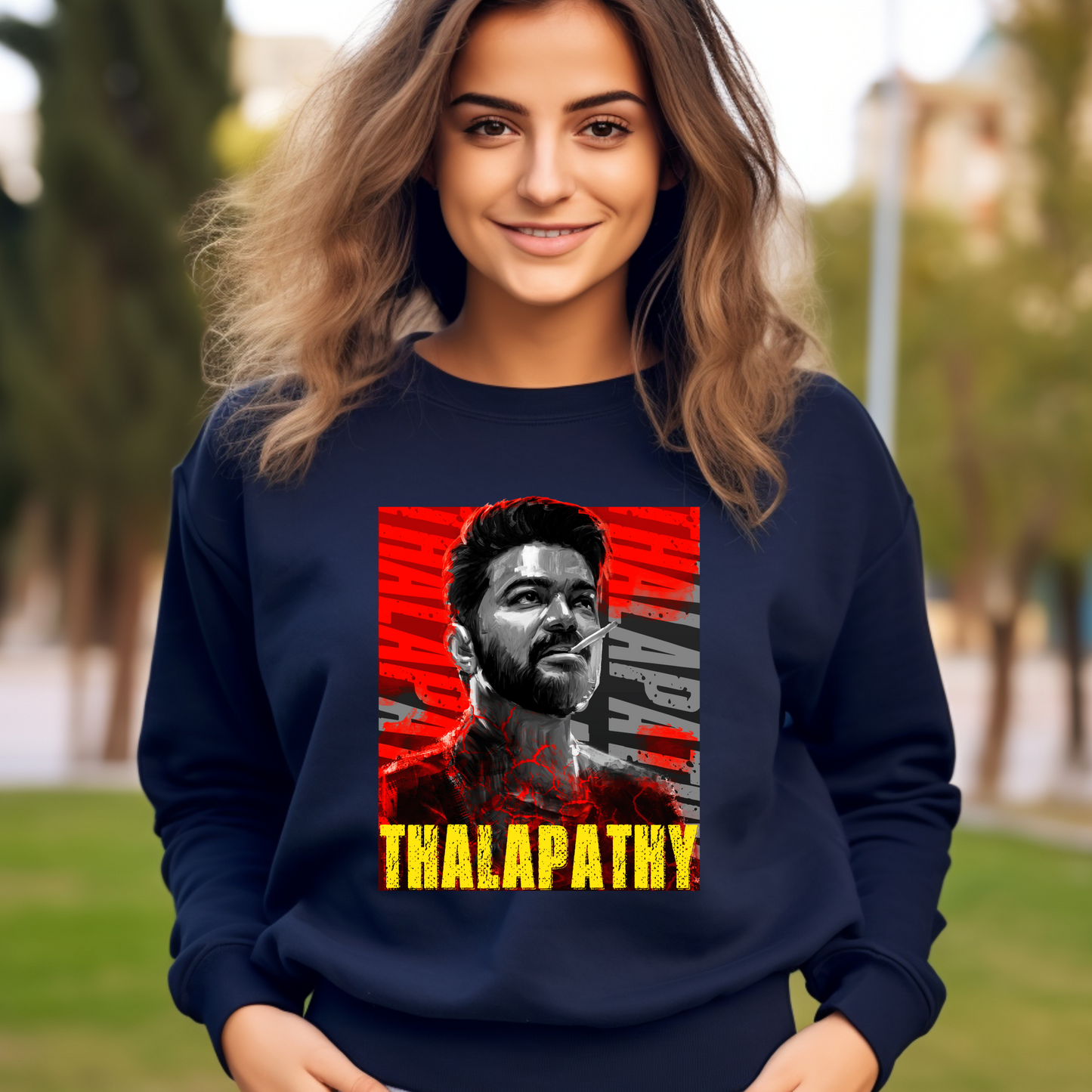 Leo Unisex Sweatshirt | Thalapathy67| Vijay Fans Sweatshirt | Leo Tamil movie| Tamil Prints | Movie-buff Sweatshirt