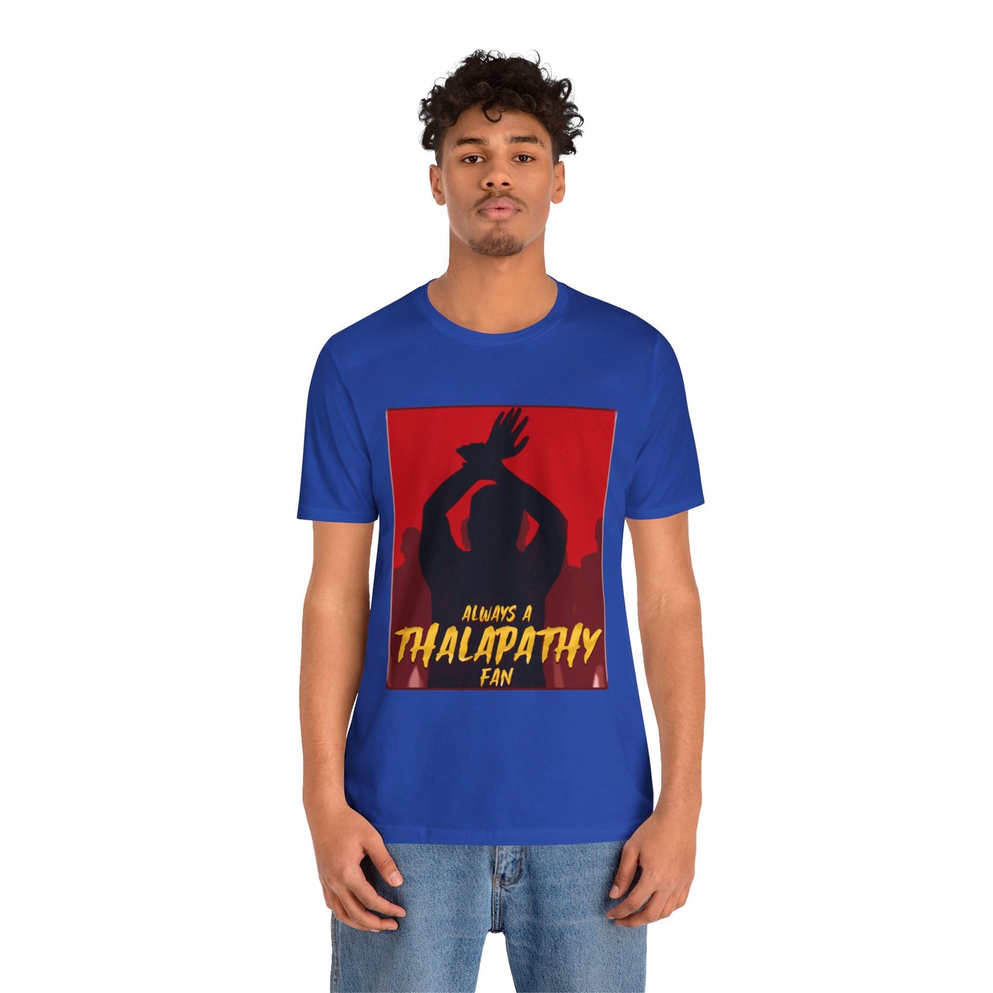 Always a Thalapathy Fan! Vijay Fans Tshirt| Tamil movie buff Tees| Summer wear for Men| Tamil prints