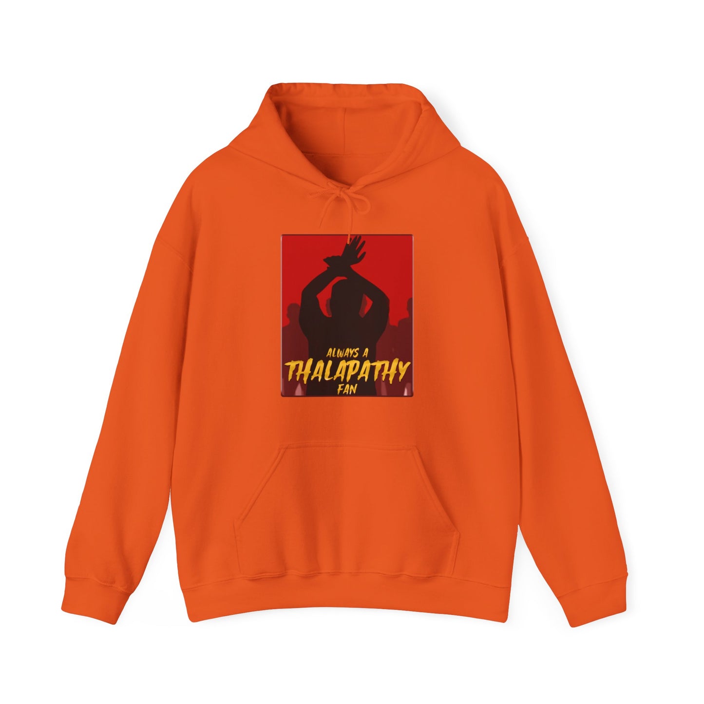 Always a Thalapathy Fan| Actor Vijay Fan Hoodie | Unisex heavy blend hooded sweatshirt| | Tamil printed Fun and Casual wear