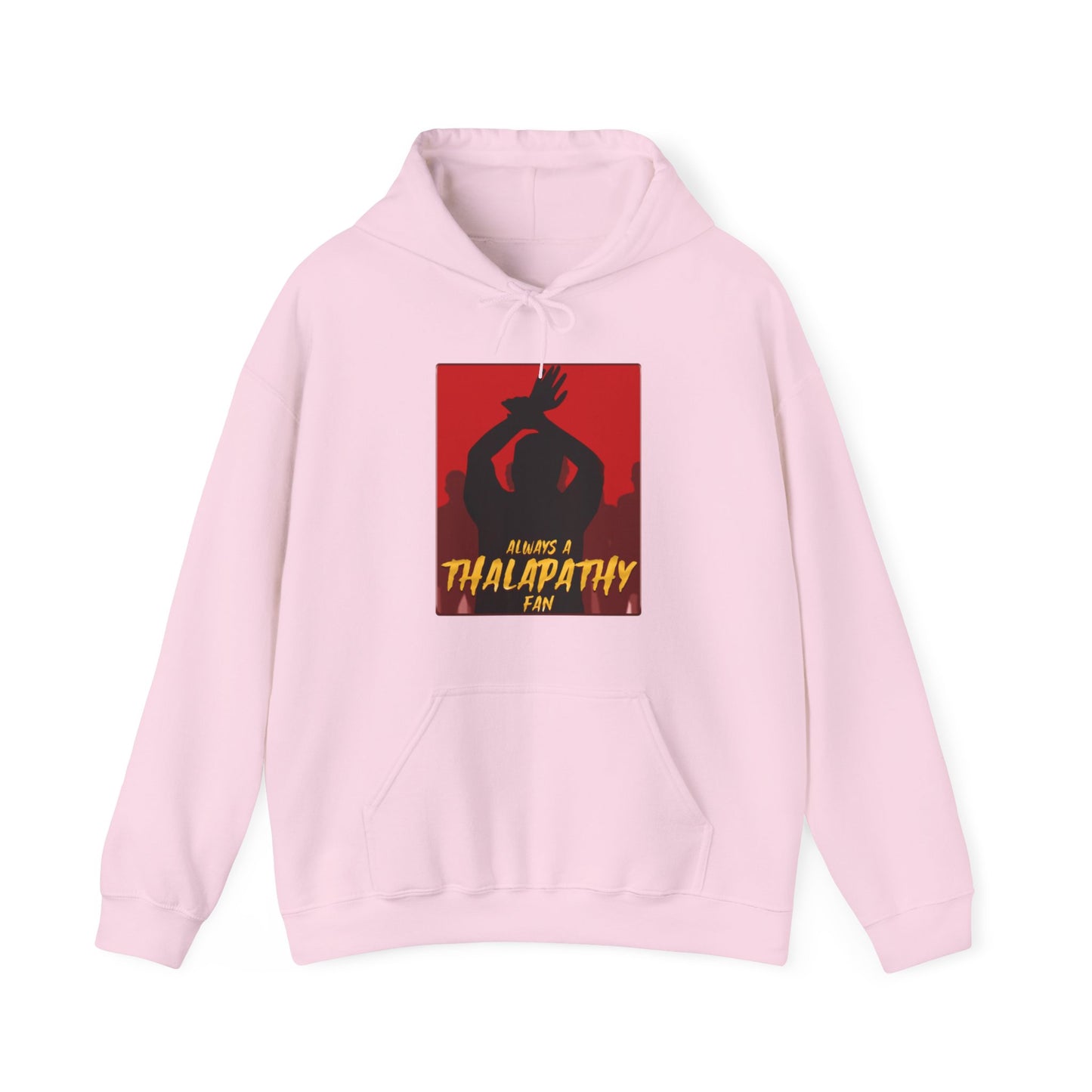 Always a Thalapathy Fan| Actor Vijay Fan Hoodie | Unisex heavy blend hooded sweatshirt| | Tamil printed Fun and Casual wear