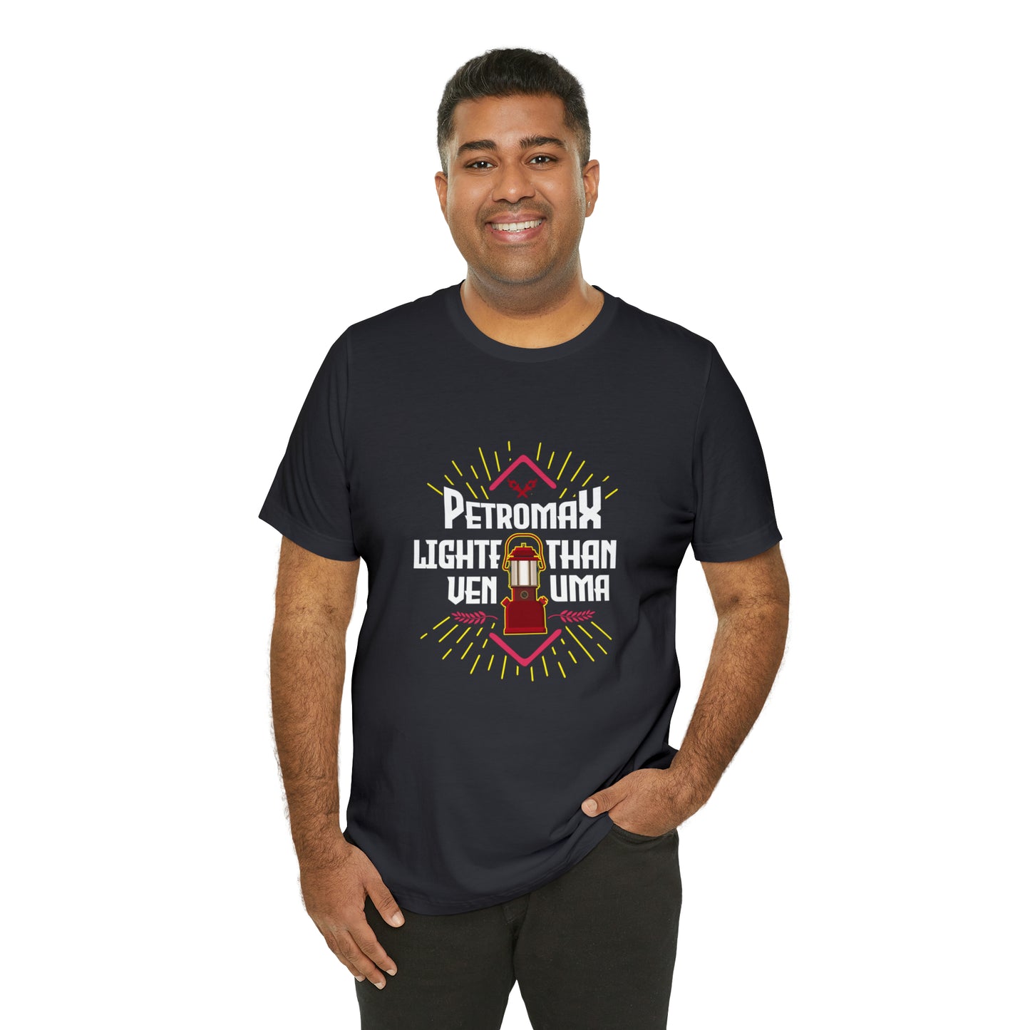 Tamil print T-shirts for men and women | Unisex Tamil meme funny T-shirts | Conversation starter T-shirts| Petromax light