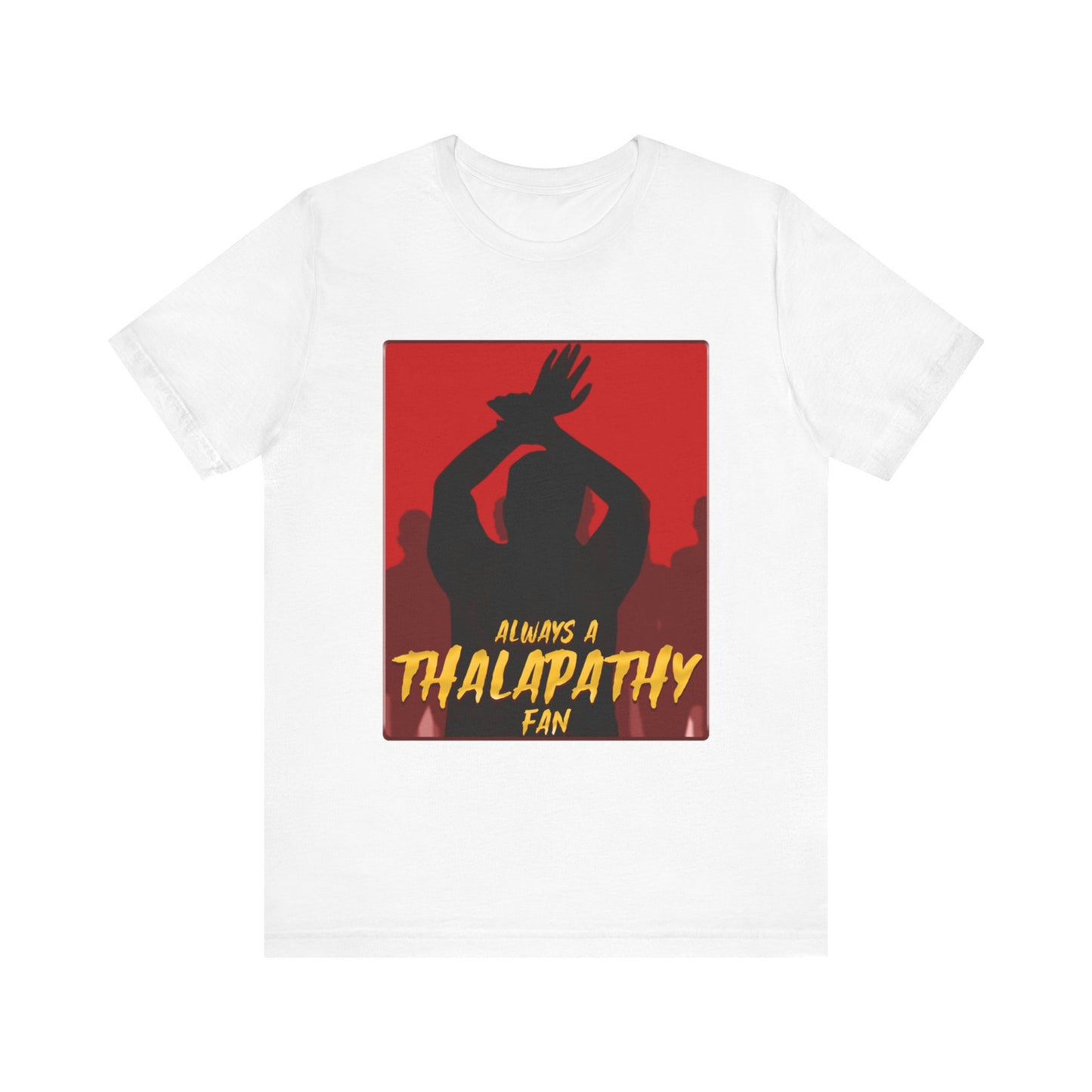 Always a Thalapathy Fan! Vijay Fans Tshirt| Tamil movie buff Tees| Summer wear for Men| Tamil prints