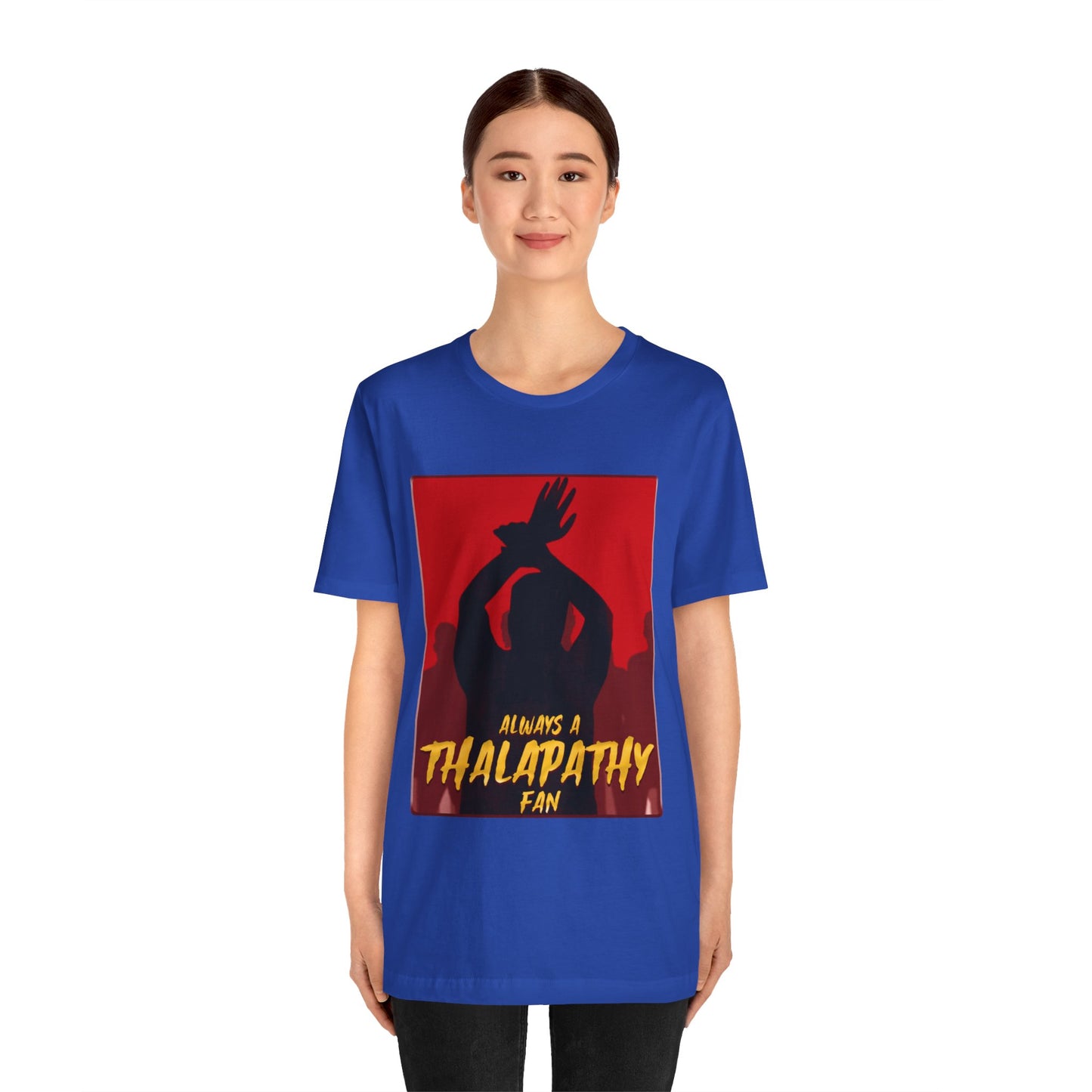 Always a Thalapathy Fan! Vijay Fans Tshirt| Tamil movie buff Tees| Summer wear for Men| Tamil prints